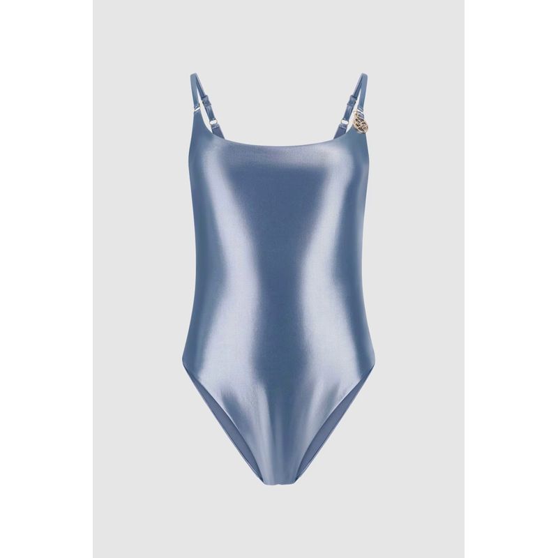 Fashion, accesorii si bijuterii - Femei - Lenjerie si pijamale femei - Costume de baie femei - Costum de baie intreg Guess E4YJ11 XS INTL Albastru - Infinity.ro