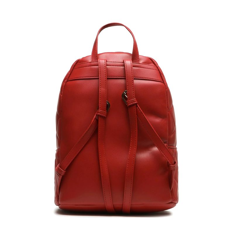 Fashion, accesorii si bijuterii - Femei - Accesorii femei - Genti si rucsacuri femei - Rucsac dama Mario Valentino VBS3KK37R 36 x 31 x 17 cm Rosu - Infinity.ro