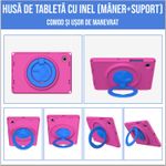 Laptop, Telefoane si Tablete - Tablete si accesorii tablete - Accesorii Tablete - Huse tablete - Husa protectie tableta fata spate pentru copii, compatibila cu Samsung Galaxy TAB A7 Lite 8.7   T220 T225 - Infinity.ro