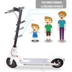 Sport si Outdoor - Role, trotinete si skateboard - Piese si accesorii trotinete - Maner ghidon suplimentar trotineta, scuter, 23 cm, reglabil, mansoane din silicon, ghidon de copil pentru trotineta - Infinity.ro