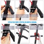 Sport si Outdoor - Role, trotinete si skateboard - Piese si accesorii trotinete - Maner ghidon suplimentar trotineta, scuter, 23 cm, reglabil, mansoane din silicon, ghidon de copil pentru trotineta - Infinity.ro