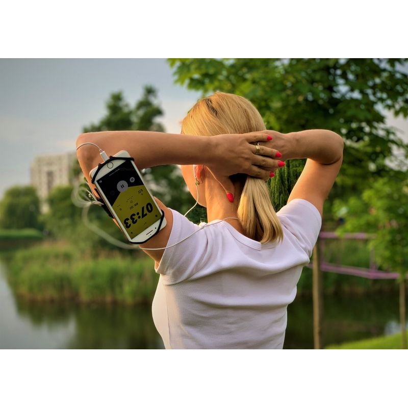 Sport si Outdoor - Echipament Sportiv - Accesorii echipament sportiv - Genti si borsete fitness - Husa Banderola pentru brat   mana cu 360  rotire si cu acces usor la ecran, pentru alergat, sala, bicicleta, drumetii - Infinity.ro