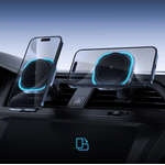 Auto si Moto - Electronice auto - Accesorii electronice auto - Incarcator MagSafe wireless pentru masina, Ideas4Comfort, fixare in grila de ventilatie, compatibil Android si iOS - Infinity.ro
