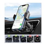 Auto si Moto - Electronice auto - Accesorii electronice auto - Suport telefon auto cu fixare grila ventilatie, suport smartphone ventilatie rotativ 360 - Infinity.ro