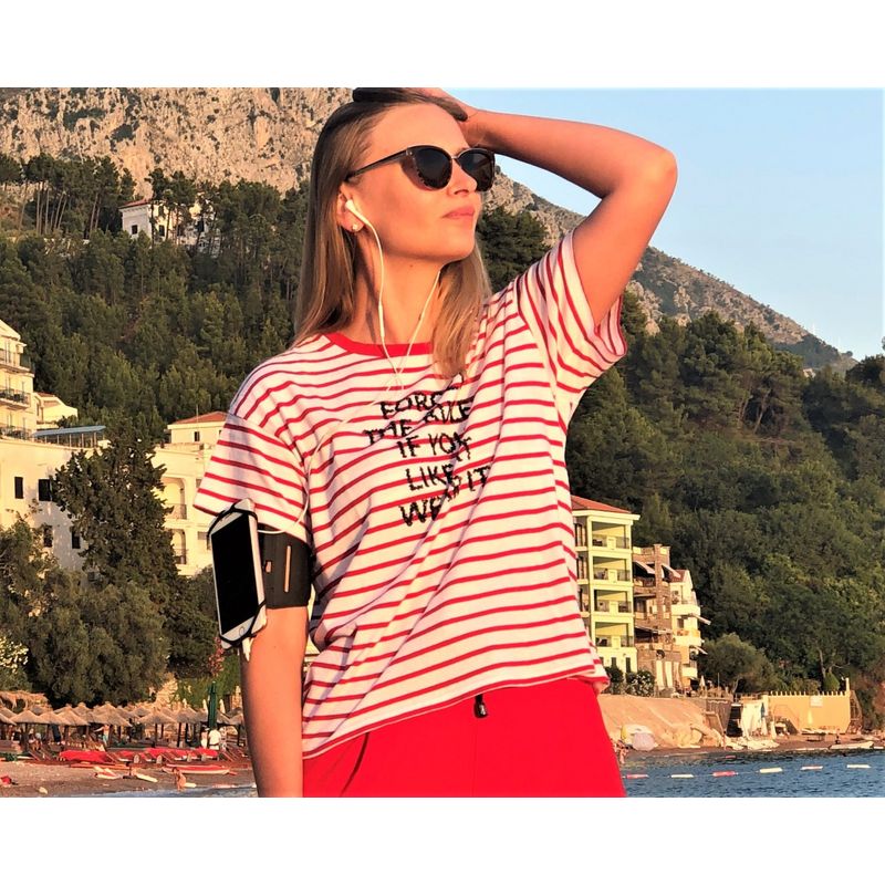 Sport si Outdoor - Echipament Sportiv - Accesorii echipament sportiv - Genti si borsete fitness - Husa Banderola pentru brat   mana cu 360  rotire si cu acces usor la ecran, pentru alergat, sala, bicicleta, drumetii - Infinity.ro