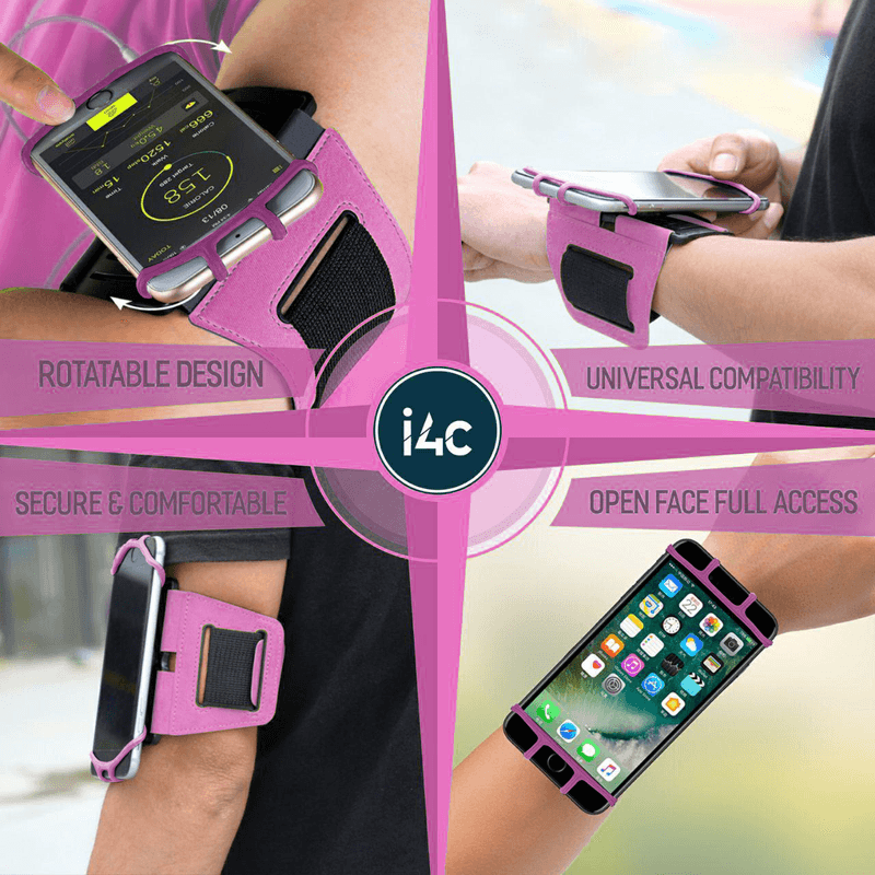 Sport si Outdoor - Echipament Sportiv - Accesorii echipament sportiv - Genti si borsete fitness - Husa Banderola pentru brat   mana cu 360  rotire si cu acces usor la ecran, pentru alergat, sala, bicicleta, drumetii - Infinity.ro