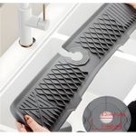 Casa si Gradina - Sanitare - Chiuveta bucatarie si accesorii - Accesorii chiuvete - Covoras protective chiuveta din silicon pliabil, pentru bucatarie si baie, anti-alunecare, anti-stropire - Infinity.ro