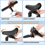 Sport si Outdoor - Ciclism - Accesorii pentru biciclete - Scaune copii pentru biciclete - Scaun copil pentru bicicleta cu montaj pe cadru cu ghidon auxiliar pentru copil, varsta 2-5 ani, capacitate 22 kg - Infinity.ro