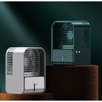 Electronice si Electrocasnice - Climatizare si sisteme de incalzire - Aparate racire aer - Ventilatoare - Ventilator cu umidificare portabil Ideas4Comfort, reincarcabil USB, 3 viteze, 2 moduri pulverizare - Infinity.ro