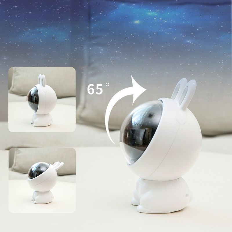 Casa si Gradina - Corpuri si surse de iluminat - Veioze si lampi - Lampi de veghe copii - Lampa proiector portabila pentru copii, cu LED si melodii, Ideas4Comfort, 3 culori lumina reglabila - Infinity.ro