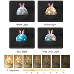 Casa si Gradina - Corpuri si surse de iluminat - Veioze si lampi - Lampi de veghe copii - Lampa cu BLUETOOTH, muzicala, pentru copii, cu proiector, telecomanda, portabila cu LEDuri multicolore, Ideas4Comfort - Infinity.ro