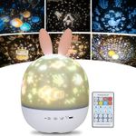 Casa si Gradina - Corpuri si surse de iluminat - Veioze si lampi - Lampi de veghe copii - Lampa cu BLUETOOTH, muzicala, pentru copii, cu proiector, telecomanda, portabila cu LEDuri multicolore, Ideas4Comfort - Infinity.ro