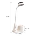 Casa si Gradina - Corpuri si surse de iluminat - Veioze si lampi - Lampi de veghe copii - Lampa de birou pentru copii LED 2000 mAh, portabila si USB reincarcabila, cu suport instrumente birou si cu proiector - Infinity.ro
