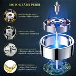 Electronice si Electrocasnice - Climatizare si sisteme de incalzire - Aparate racire aer - Ventilatoare - Ventilator portabil pentru birou, 5 W, acumulator 2000 mAh, brat extensibil, reincarcabil USB, alb Verde - Infinity.ro