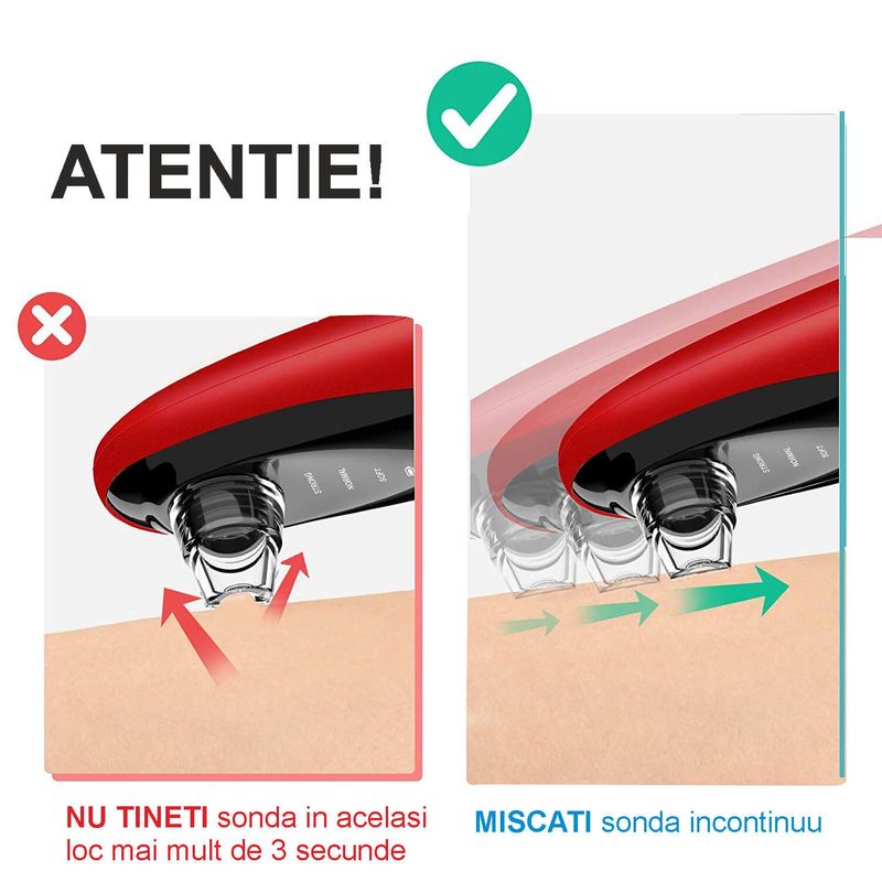 Ingrijire personala si Cosmetice - Aparate & accesorii ingrijire personala - Aparate cosmetice - Aparate intretinere si ingrijire corporala - Aparat de scos cosuri portabil, aspirator de fata cu conexiune Wi-Fi si camera video, Android, dispozitiv puncte negre - Infinity.ro