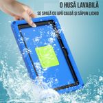 Laptop, Telefoane si Tablete - Tablete si accesorii tablete - Accesorii Tablete - Huse tablete - Husa protectie tableta fata spate pentru copii, compatibila cu Samsung Galaxy TAB A8, TAB A7 10.4 - 10.5 inch - Infinity.ro