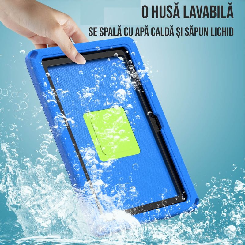Laptop, Telefoane si Tablete - Tablete si accesorii tablete - Accesorii Tablete - Huse tablete - Husa protectie tableta fata spate pentru copii, compatibila cu Samsung Galaxy TAB A8, TAB A7 10.4 - 10.5 inch - Infinity.ro