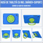 Laptop, Telefoane si Tablete - Tablete si accesorii tablete - Accesorii Tablete - Huse tablete - Husa protectie tableta fata spate pentru copii, compatibila cu Samsung Galaxy TAB A8, TAB A7 10.4 - 10.5 inch - Infinity.ro
