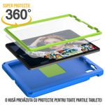 Laptop, Telefoane si Tablete - Tablete si accesorii tablete - Accesorii Tablete - Huse tablete - Husa protectie tableta fata spate pentru copii, compatibila cu Samsung Galaxy TAB A8, TAB A7 10.4 - 10.5 inch - Infinity.ro