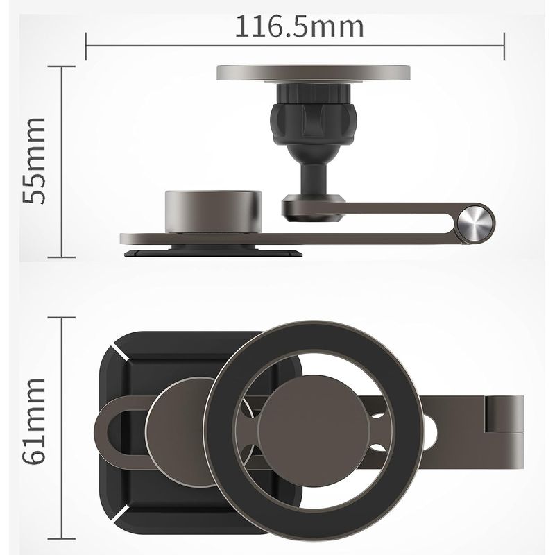 Auto si Moto - Piese auto si accesorii - Interior auto - Accesorii interior - Suport telefon pentru Tesla Model S, Model 3, Model X si Model Y, cu prindere in partea verso a ecranului tactil - Infinity.ro