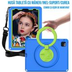 Laptop, Telefoane si Tablete - Tablete si accesorii tablete - Accesorii Tablete - Huse tablete - Husa protectie tableta fata spate pentru copii, compatibila cu Samsung Galaxy TAB A8, TAB A7 10.4 - 10.5 inch - Infinity.ro