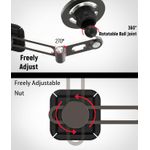 Auto si Moto - Piese auto si accesorii - Interior auto - Accesorii interior - Suport telefon pentru Tesla Model S, Model 3, Model X si Model Y, cu prindere in partea verso a ecranului tactil - Infinity.ro