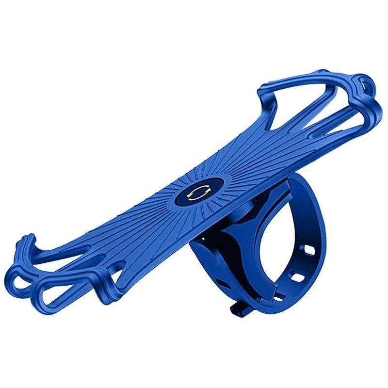 Sport si Outdoor - Ciclism - Accesorii pentru biciclete - Suporturi accesorii biciclete - Suport telefon universal pentru bicicleta, din silicon, rotativ 360,  , montaj pe ghidon, compatibil bicicleta, carut - Infinity.ro