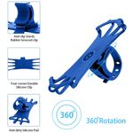 Sport si Outdoor - Ciclism - Accesorii pentru biciclete - Suporturi accesorii biciclete - Suport telefon universal pentru bicicleta, din silicon, rotativ 360,  , montaj pe ghidon, compatibil bicicleta, carut - Infinity.ro
