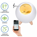 Casa si Gradina - Corpuri si surse de iluminat - Veioze si lampi - Lampi de veghe copii - Lampa de veghe pentru copii cu boxa bluetooth, portabila, LED, Ideas4Comfort, reincarcabila USB - Infinity.ro