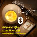 Casa si Gradina - Corpuri si surse de iluminat - Veioze si lampi - Lampi de veghe copii - Lampa de veghe pentru copii cu boxa bluetooth, portabila, LED, Ideas4Comfort, reincarcabila USB - Infinity.ro