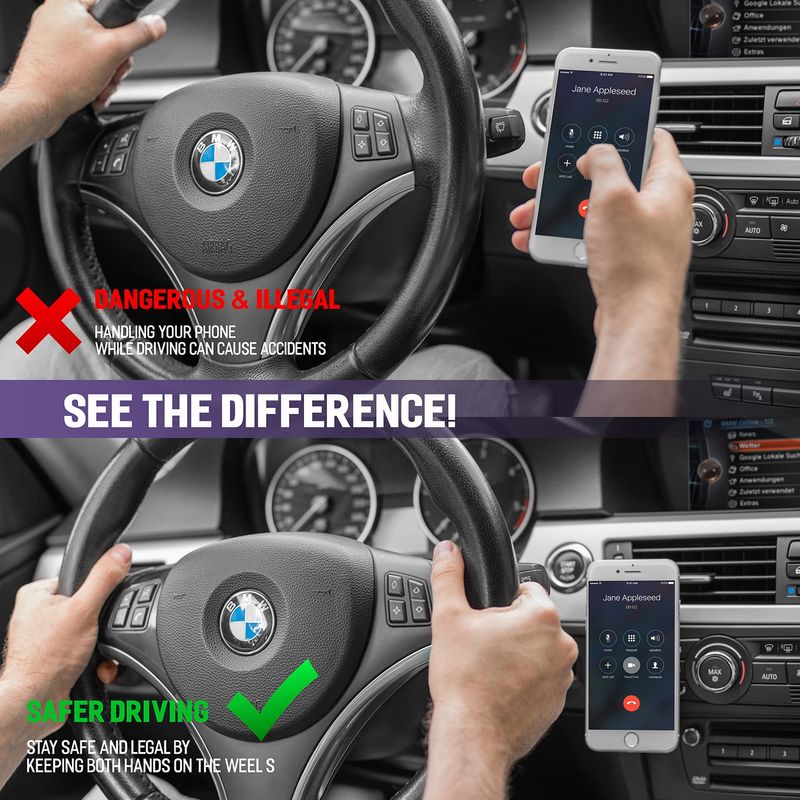 Auto si Moto - Electronice auto - Accesorii electronice auto - Suport auto magnetic telefon, montaj pe bord, rotire 360, Universal - Infinity.ro
