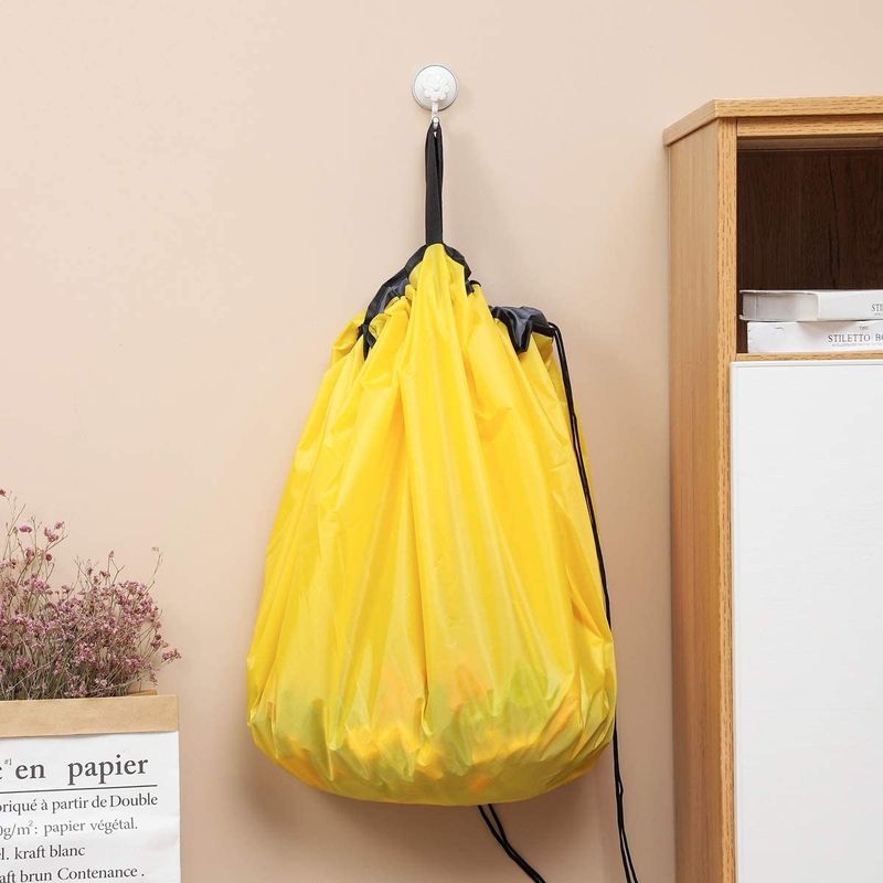 Casa si Gradina - Textile si covoare - Covoare - Covoare copii - Covor de joaca LEGO si cos organizator jucarii transportabil, diametru 150 cm, triunghiuri, alb gri Alb/Gri - Infinity.ro