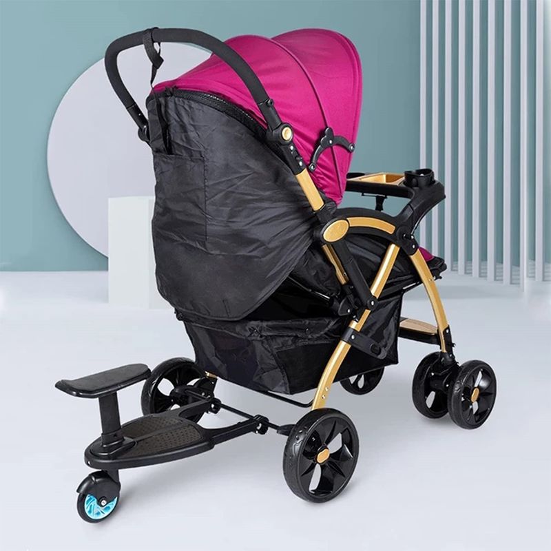 Jucarii, Copii si Bebe - Carucioare si articole de transport - Accesorii transport copii - Adaptor de carucior pentru al doilea copil, 3-7 ani, remorca carucior, platforma pentru al doilea copil, 1 roata - Infinity.ro