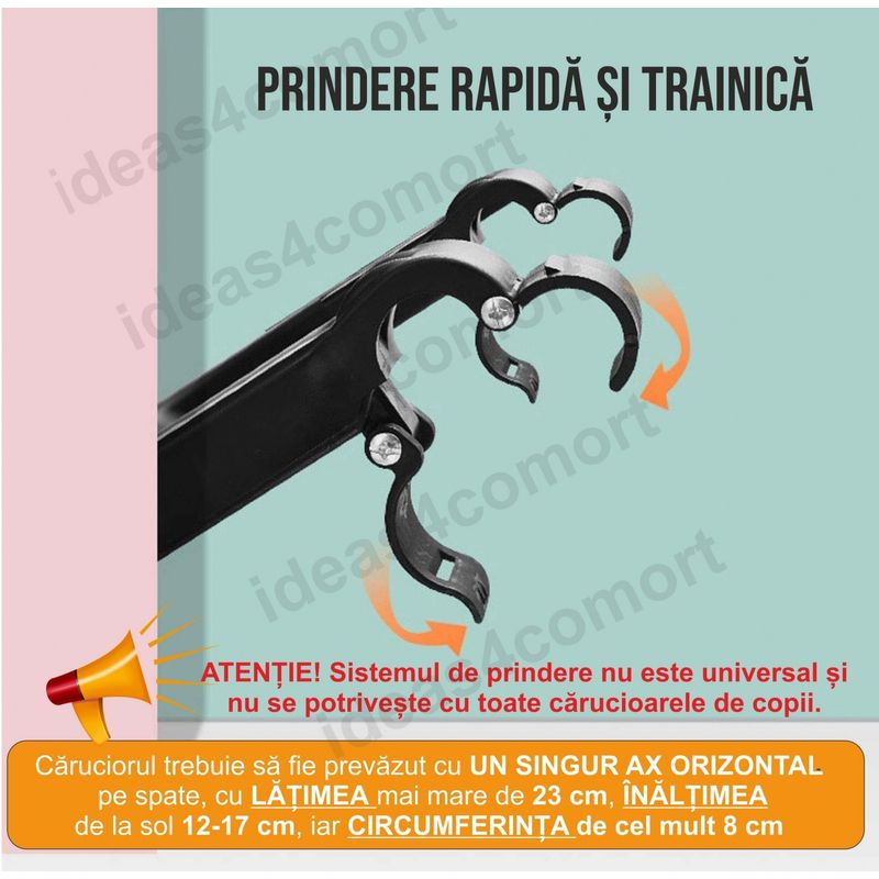 Jucarii, Copii si Bebe - Carucioare si articole de transport - Accesorii transport copii - Adaptor de carucior pentru al doilea copil, 3-7 ani, remorca carucior, platforma pentru al doilea copil, 1 roata - Infinity.ro