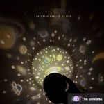 Casa si Gradina - Corpuri si surse de iluminat - Veioze si lampi - Lampi de veghe copii - Lampa de veghe muzicala rotativa pentru copii, portabila, cu proiector, LED 3 culori, lumina reglabila - Infinity.ro