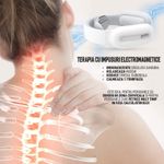 Ingrijire personala si Cosmetice - Sanatate si wellness - Articole wellness - Aparate si dispozitive de masaj - Aparat masaj cervical cu impulsuri electromagnetice, cu incalzire, portabil, 3 moduri de masaj - Infinity.ro