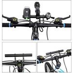Sport si Outdoor - Ciclism - Accesorii pentru biciclete - Suporturi accesorii biciclete - Extensie bara ghidon pentru trotineta electrica, scuter, suport telefon, pedometru, claxon, 20 cm, negru Negru - Infinity.ro