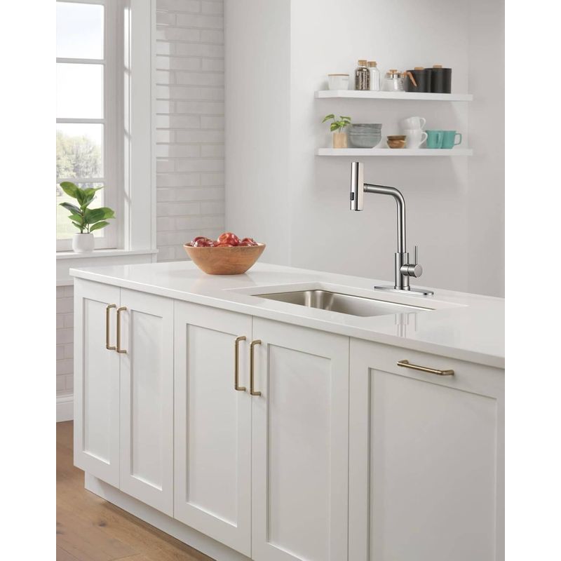 Casa si Gradina - Sanitare - Chiuveta bucatarie si accesorii - Baterii bucatarie - Baterie chiuveta pentru bucatarie, rotativa 360 , robinet de apa cu cap de dus extractabil - Infinity.ro