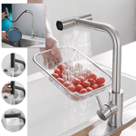 Casa si Gradina - Sanitare - Chiuveta bucatarie si accesorii - Baterii bucatarie - Baterie chiuveta pentru bucatarie, rotativa 360 , robinet de apa cu cap de dus extractabil - Infinity.ro