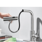 Casa si Gradina - Sanitare - Chiuveta bucatarie si accesorii - Baterii bucatarie - Baterie chiuveta pentru bucatarie, rotativa 360 , robinet de apa cu cap de dus extractabil - Infinity.ro
