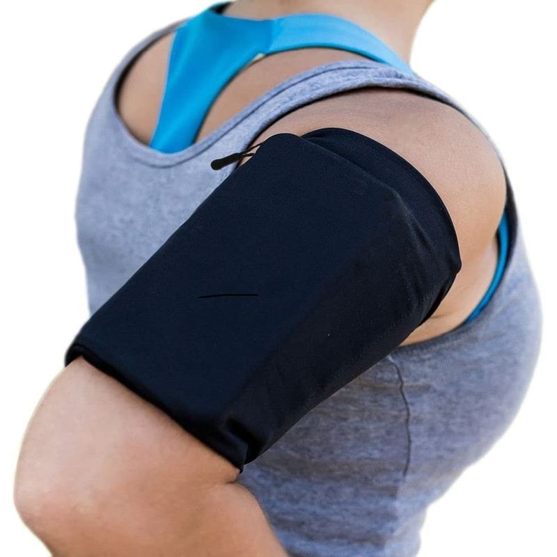 Laptop, Telefoane si Tablete - Telefoane mobile si accesorii - Accesorii Telefoane - Alte accesorii telefoane - Husa banderola telefon pentru brat, alergare, fitness, sala, yoga, jogging, 3 marimi - S, M, L, negru S - Infinity.ro