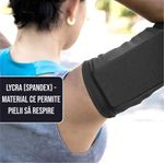 Laptop, Telefoane si Tablete - Telefoane mobile si accesorii - Accesorii Telefoane - Alte accesorii telefoane - Husa banderola telefon pentru brat, alergare, fitness, sala, yoga, jogging, 3 marimi - S, M, L, negru M - Infinity.ro