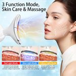 Ingrijire personala si Cosmetice - Sanatate si wellness - Articole wellness - Aparate si dispozitive de masaj - Aparat masaj facial multifunctional 7 in 1, ingrijire fata gat, reincarcabil USB, reduce ridurile, 3 moduri masaj - Infinity.ro