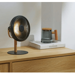 Electronice si Electrocasnice - Climatizare si sisteme de incalzire - Aparate racire aer - Ventilatoare - Ventilator de birou cu picior si cu carlig-maner portabil, Ideas4Comfort, reincarcabil USB, acumulatori 8W, 2000mAh - Infinity.ro