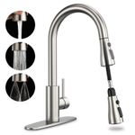 Casa si Gradina - Sanitare - Chiuveta bucatarie si accesorii - Baterii bucatarie - Baterie chiuveta pentru bucatarie, rotativ 360 , robinet de apa cu cap de dus extractabil - Infinity.ro