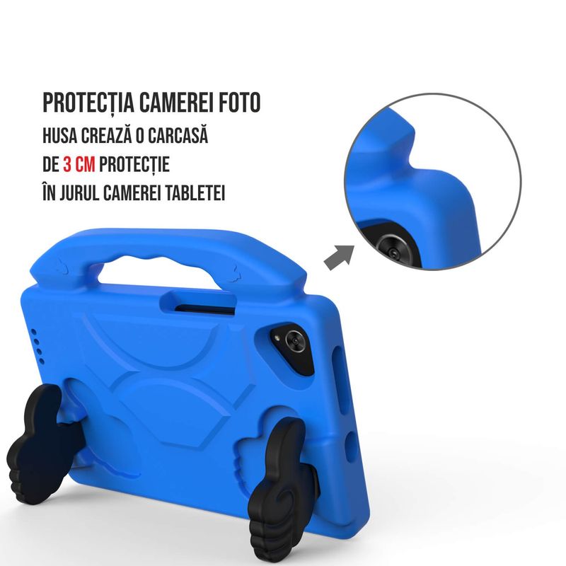 Laptop, Telefoane si Tablete - Tablete si accesorii tablete - Accesorii Tablete - Huse tablete - Husa protectie tableta pentru copii compatibila cu Samsung Tab A8 X200 10.5 inch si TAB A7 T500 10.4 inch - Infinity.ro