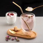 Casa si Gradina - Bucatarie si vesela - Cani si pahare - Pahare - Set pahare 1 2 4 6 cu preti dubli pentru ceai si cafea din sticla termorezistenta transparenta, pereti dubli, 250 ml - Infinity.ro