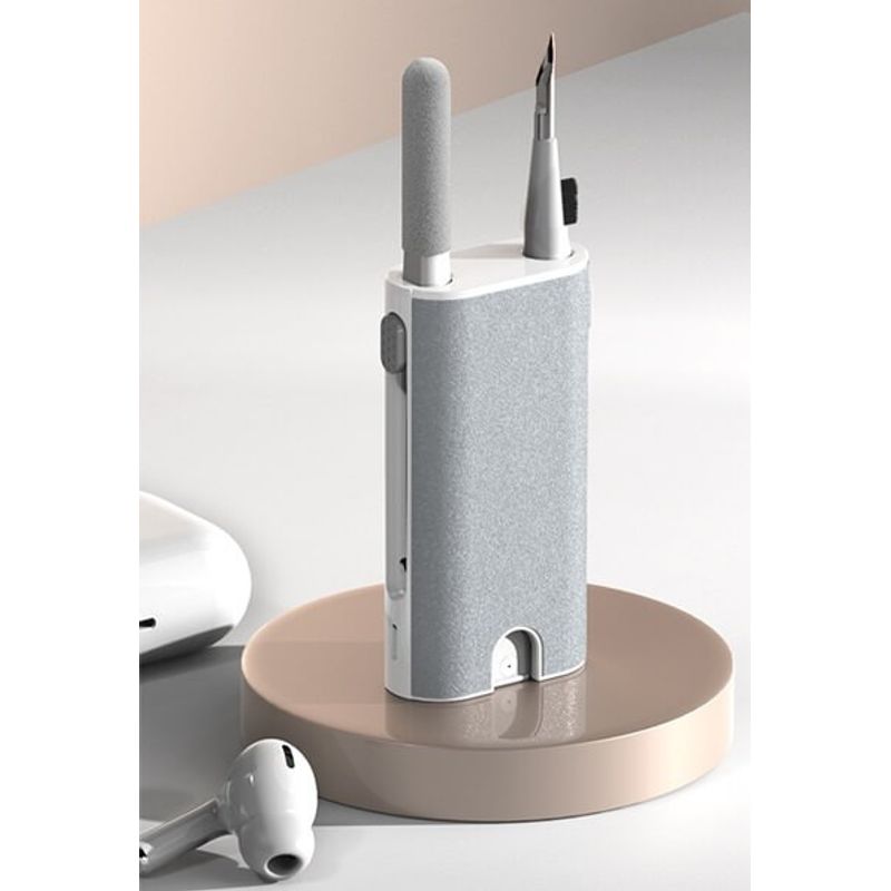 TV, Audio-Video si Foto - Accesorii TV si audio - Produse de intretinere - Kit de curatare 5 in 1 pentru AirPods, Earbuds, casti wireless, smartphone, tastatura, bord masina, Ideas4comfort - Infinity.ro