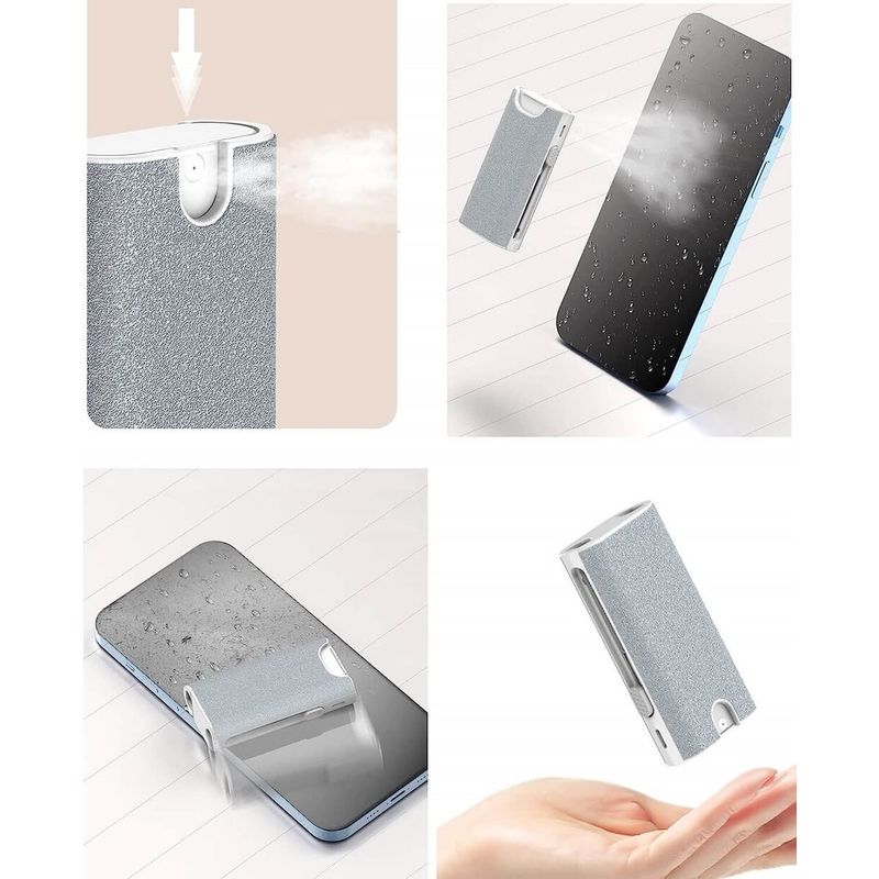 TV, Audio-Video si Foto - Accesorii TV si audio - Produse de intretinere - Kit de curatare 5 in 1 pentru AirPods, Earbuds, casti wireless, smartphone, tastatura, bord masina, Ideas4comfort - Infinity.ro