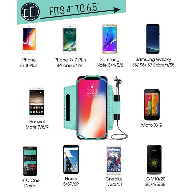 Sport si Outdoor - Echipament Sportiv - Accesorii echipament sportiv - Genti si borsete fitness - Husa Banderola pentru brat   mana cu 360  rotire si cu acces usor la ecran, pentru alergat, sala, bicicleta, drumetii - Infinity.ro